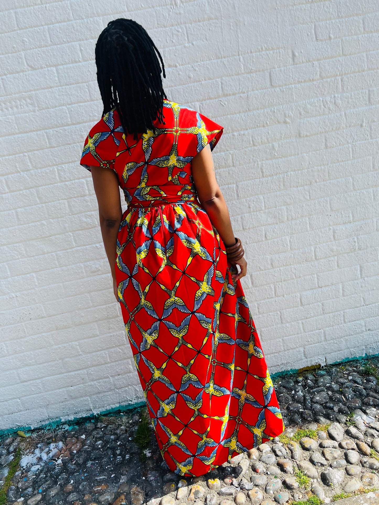 Ankara Infinity Dress