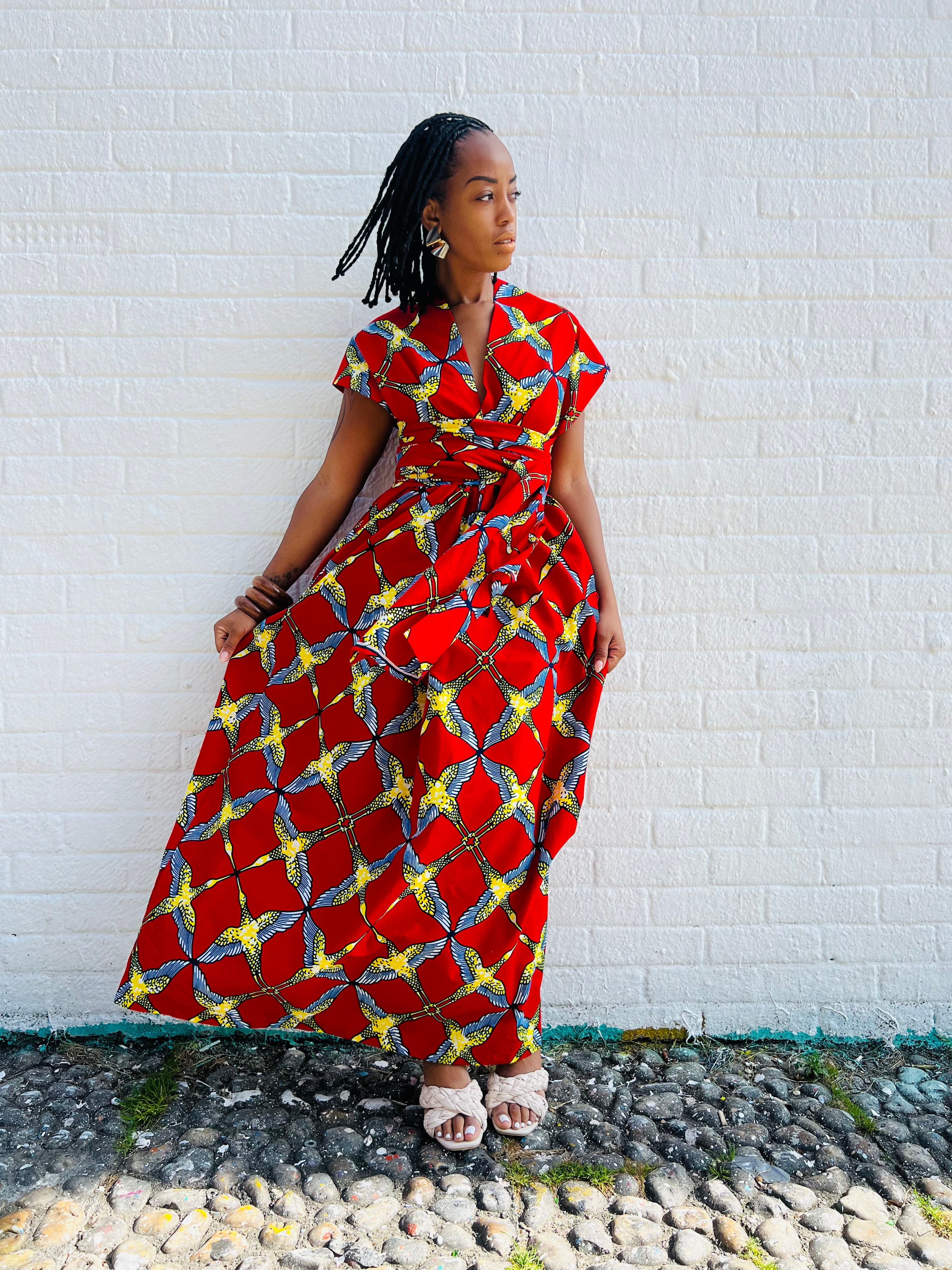 Ankara 2024 infinity dress